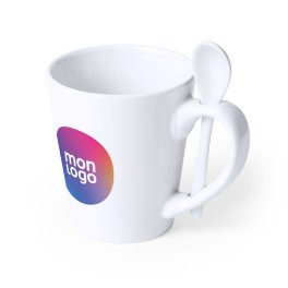 Mug plastique personnalisé - Cadeaux Entreprise chez Kadopro