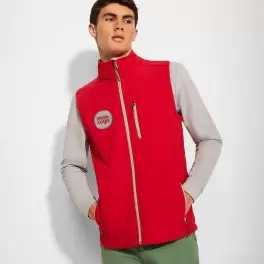 BODYWARMER SOFTSHELL MIXTE PERSONNALISABLE 'NEVADA'