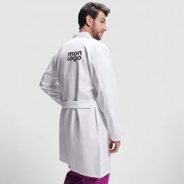 BLOUSE MEDICALE PERSONNALISABLE HOMME 'RESEARCH'