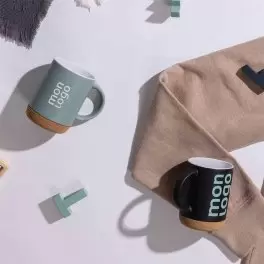MUG PERSONNALISABLE CERAMIQUE LIEGE 280 ML 'NANOUK'