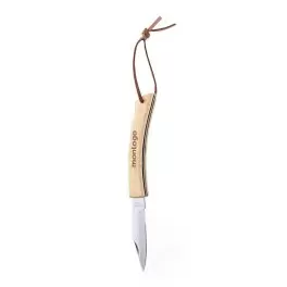 COUTEAU PLIABLE PERSONNALISABLE EN BAMBOU 'SULTO'