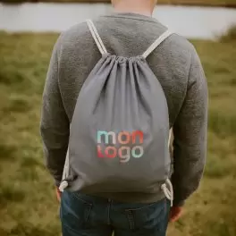 SAC À DOS PUBLICITAIRE EN COTON BIO 140 GR/M² 'PAPEY'