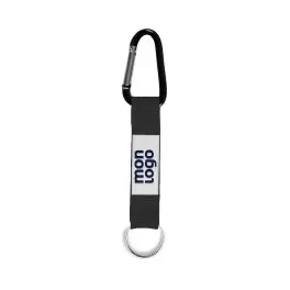 PORTE CLÉS AVEC MOUSQUETON PERSONNALISÉ 'HOOKY PVC'