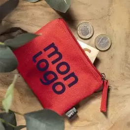 PORTE MONNAIE PERSONNALISABLE EN RPET 'BLAZE'
