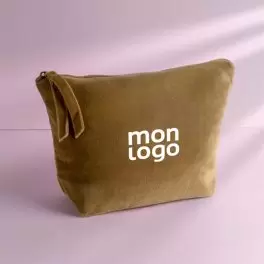 TROUSSE DE TOILETTE PUBLICITAIRE VELOUR 'DOUCEUR'