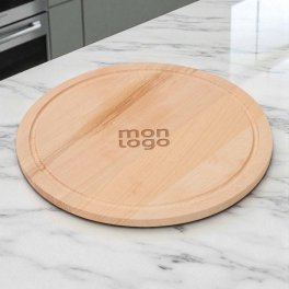 PLANCHE A DECOUPER RONDE PERSONNALISEE MIE 'COCINERO'