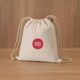 SAC A DOS CORDE COTON PERSONNALISABLE 'RHIDA FAIRTRADE'