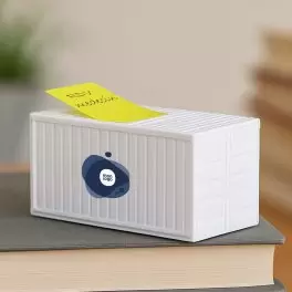 DISTRIBUTEUR DE MARQUE PAGES PERSONNALISE 'CONTENAIR'