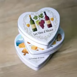 BOITE METAL SOUVENIR PERSONNALISABLE 'VAL THO COEUR'