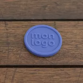 JETON PERSONNALISE EN PLASTIQUE GRAVE 'MONNET'