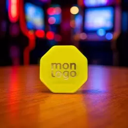 JETON DE FETES ET MANEGE PERSONNALISABLE 'FUNZY OCTOGONE'