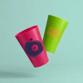 GOBELET 30 CL DIGITAL PERSONNALISABLE  'CUP COLOR'