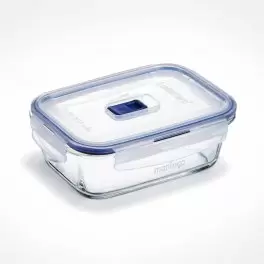 LUNCH BOX EN VERRE LUMINARC 820ML PERSONNALISEE 'PURE BOX ACTIVE'