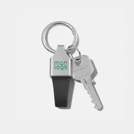 PORTE CLE AUTOMOBILE EN PU PERSONNALISABLE 'ZELIOS'