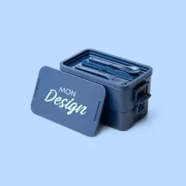 LUNCH BOX PERSONNALISABLE EN PP 2.3L 'KERLE MAX'