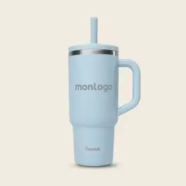 MUG ISOTHERME ETANCHE QWETCH® PERSONNALISE 'TRAVEL CUP'
