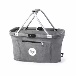 PANIER PERSONNALISABLE PLIABLE EN RPET  'CESOLE'