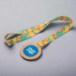 MÉDAILLE EN BOIS PERSONNALISABLE 'BERCA WOOD'