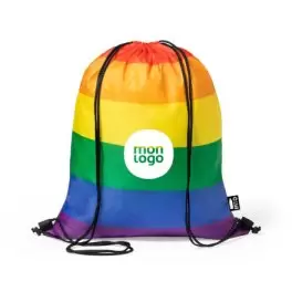 SAC À DOS PERSONNALISÉ ARC EN CIEL 'GARGAS'