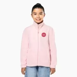 POLAIRE ZIPPE ENFANT PERSONNALISABLE 'KARIPOL'