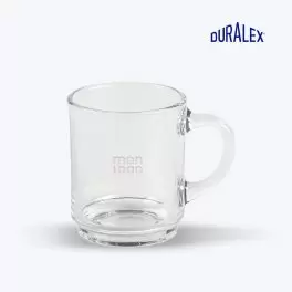 MUG PUBLICITAIRE EN VERRE DURALEX 26CL 'VERSAILLES'