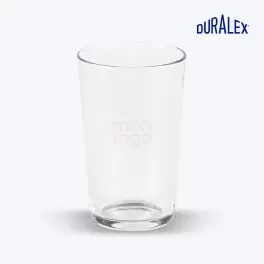 VERRE EN VERRE DURALEX 33CL PERSONNALISABLE 'UNIE'