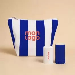 SET TROUSSE ET STICK SOLAIRE SPF30 PERSONNALISE 'SOLY'