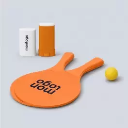 SET STICK SOLAIRE ET RAQUETTES PERSONNALISE 'SUMMY'