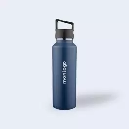 GOURDE PUBLICITAIRE ISOTHERME RECYCLE 600ML 'STOCH'
