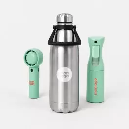SET FRAICHEUR BOUTEILLE PERSONNALISABLE 'HYDRWA'