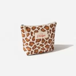 TROUSSE PERSONNALISABLE EN COTON LEOPARD 'SALESSE'