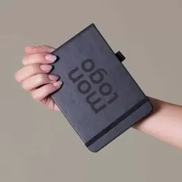 BLOC NOTES EN PU PERSONNALISABLE 'TOMO'