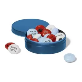 BOITE METAL 20G DE M&M'S® PERSONNALISABLES