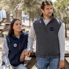 BODYWARMER POLAIRE MIXTE PUBLICITAIRE 'COLARO'