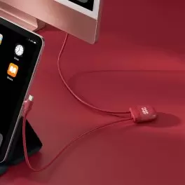 CÂBLE DE CHARGE PERSONNALISÉ 1 MÈTRE XOOPAR® 'ICE C' 72H