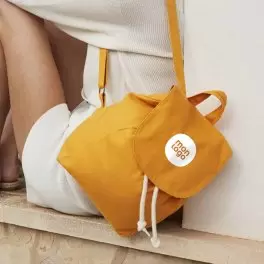 MINI SAC A DOS COTON ORAGANIQUE PERSONNALISABLE 'MATE'