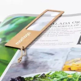 MARQUE PAGES PUBLICITAIRE LOUPE 'ZOOMA'