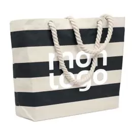 SAC DE PLAGE PERSONNALISABLE EN COTON 'IBIZA COTON'