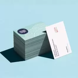 CARTE DE VISITE PERSONNALISÉE EN PAPIER RECYCLÉ 'CDV RECYCLEE'