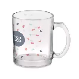 MUG EN VERRE PUBLICITAIRE 'SENSA FULL'