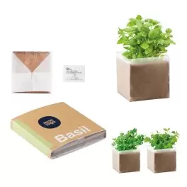 KIT DE PLANTATION PERSONNALISABLE EN SACHET DÉPLIABLE 'MUNDA'