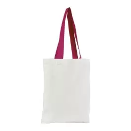 TOTE BAG PUBLICITAIRE COTON ANSES LONGUES 'MINI AURIANA' 130 GR/M²