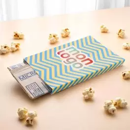 SACHET DE POP CORN PERSONNALISABLE 'POPIT'