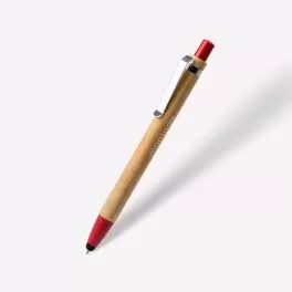 STYLO EN BAMBOU PERSONNALISABLE 'ANDREA COLOR'