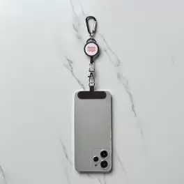 TOUR DE COU TELEPHONE PERSONNALISABLE 'RETRACTO'