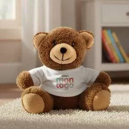 PELUCHE OURSON RPET PERSONNALISABLE 'DOUDI'