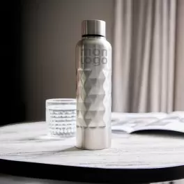 BOUTEILLE EN ACIER RECYCLE 800ML PERSONNALISABLE 'LINTA'