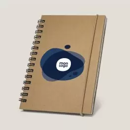 CARNET SPIRALE PERSONNALISABLE 'MORLON'