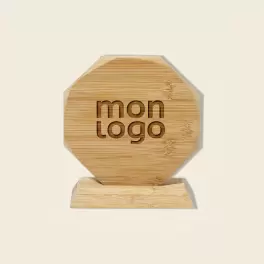 TROPHEE EN BAMBOU PERSONNALISE 'FAUSTINO BAMBOU'