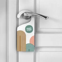 ACCROCHE PORTE PERSONNALISABLE POUR HOTEL 'BELLIZIO'
